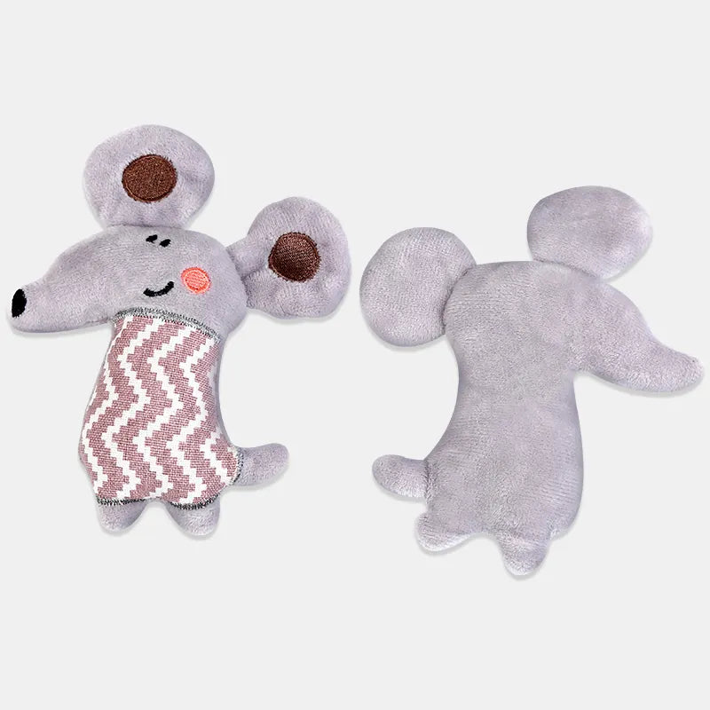 Jouet en peluche pour chat Furry Friend Mouse 