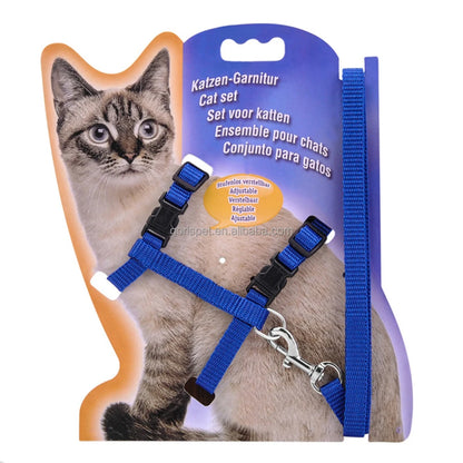 Adjustable Harness and Leash Set for Cats