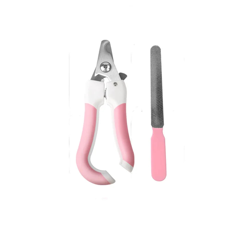 Nail Trimmer and File Set for Cats