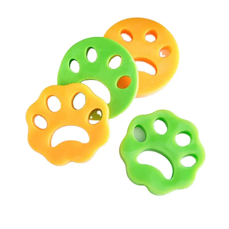 Cat Hair Buster - Épilateur en silicone pour poils d'animaux pour le linge - paquet de 4