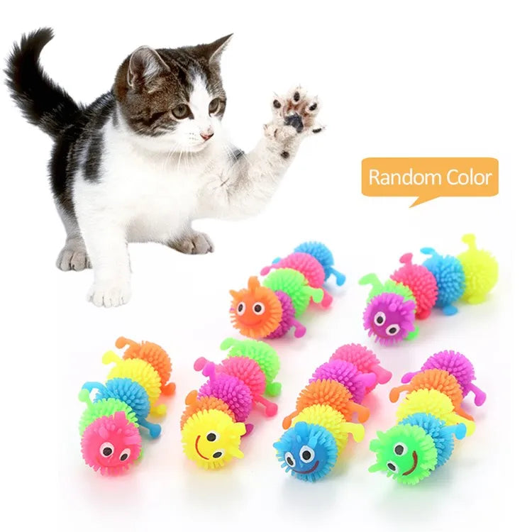 CATerPURRlar Companions -  Decompression Caterpillar toy - 2 pk