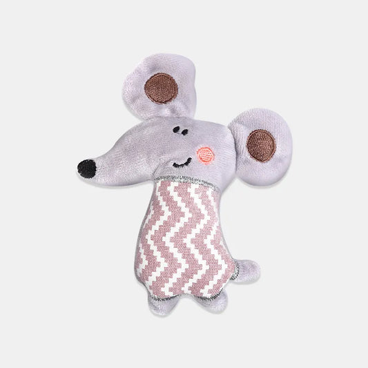 Furry Friend Mouse Plush Cat Toy