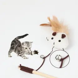 Eco-Friendly Cat Catcher Teaser Wand Cat Toy